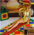 Pattern Leaflet, A Day At The Beach by Dancing Dolphin Patterns