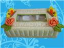 Pattern Leaflet, Butterflies and Roses Regular Tissue by Dancing Dolphin Patterns