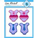 Pattern Leaflet, Onesies Baby Magnets by Plastic Canvas Creations