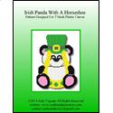 Pattern Leaflet, Irish Panda With A Horseshoe by Crafts And More Store