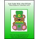 Pattern Leaflet, Irish Teddy With A Pot Of Gold by Crafts And More Store