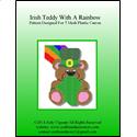 Pattern Leaflet, Irish Teddy With A Rainbow by Crafts And More Store