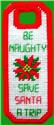 Pattern Leaflet, Be Naughty Door Hanger by Dancing Dolphin Patterns