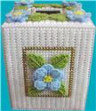 Pattern Leaflet, Blue Fantasy Boutique Tissue by Dancing Dolphin Patterns