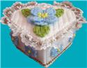 Pattern Leaflet, Blue Fantasy Jewelry Box by Dancing Dolphin Patterns