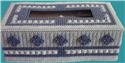 Pattern Leaflet, Blue Rhapsody Regular Tissue by Dancing Dolphin Patterns