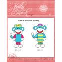 Pattern Leaflet, Bob & Susie Sock Monkey by KathyBarwickDesign