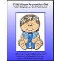 Pattern Leaflet, Child Abuse Prevention Girl by Crafts And More Store
