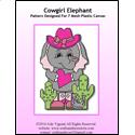 Pattern Leaflet, Cowgirl Elephant by Crafts And More Store