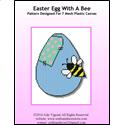 Easter Egg With A Bee