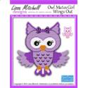 Owl Mates Girl Wings Out - Single Page Pattern