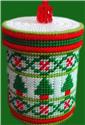 Pattern Leaflet, Christmas Tree Treats Canister by Dancing Dolphin Patterns