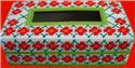 Pattern Leaflet, Garden Trellis Regular Tissue by Dancing Dolphin Patterns
