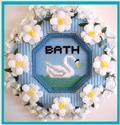 Pattern Leaflet, Graceful Swan Wreath by Dancing Dolphin Patterns