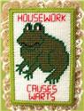 Pattern Leaflet, Housework Causes Warts by Dancing Dolphin Patterns