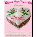 Pattern Leaflet, Rosebud Heart Trinket Box by Dancing Dolphin Patterns