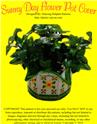 Pattern Leaflet, Sunny Day Flower Pot Cover by Dancing Dolphin Patterns