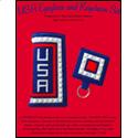 Pattern Leaflet, USA Eyeglass and Keychain Set by Dancing Dolphin Patterns