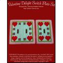 Pattern Leaflet, Valentine Delight Switch Plate Set by Dancing Dolphin Patterns