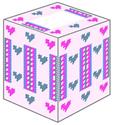 Pattern Leaflet, Sweet Hearts Boutique Tissue Box Cover by KathyBarwickDesign