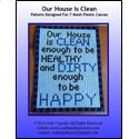 Pattern Leaflet, Our House Is Clean by Crafts And More Store