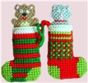 Pattern Leaflet, Christmas Stocking Ornaments by Dancing Dolphin Patterns