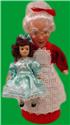 Pattern Leaflet, December Mrs. Santa Doll by Dancing Dolphin Patterns