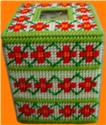 Pattern Leaflet, Garden Trellis Boutique Tissue Box by Dancing Dolphin Patterns