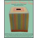 Pattern Leaflet, Pastel Ribbon Boutique Tissue by Dancing Dolphin Patterns