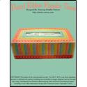 Pattern Leaflet, Pastel Ribbon Regular Tissue by Dancing Dolphin Patterns