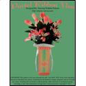 Pattern Leaflet, Pastel Ribbon Vase by Dancing Dolphin Patterns