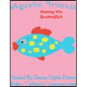 Pattern Leaflet, Sammy the Spottedfish by Dancing Dolphin Patterns