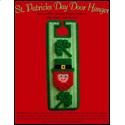 Pattern Leaflet, St. Patricks Day Door Hanger by Dancing Dolphin Patterns