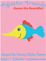 Pattern Leaflet, Swami the Swordfish by Dancing Dolphin Patterns