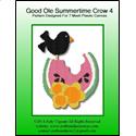 Pattern Leaflet, Good Ole Summertime Crow 4 by Crafts And More Store