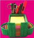 Pattern Leaflet, All-in-1 Desk Organizer by Dancing Dolphin Patterns