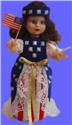 Pattern Leaflet, July Doll of the Month by Dancing Dolphin Patterns