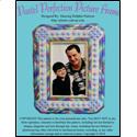 Pattern Leaflet, Pastel Perfection Picture Frame by Dancing Dolphin Patterns