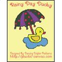 Pattern Leaflet, Rainy Day Ducky by Dancing Dolphin Patterns