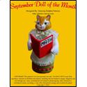 Pattern Leaflet, September Doll of the Month by Dancing Dolphin Patterns