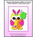 Goofy Owl Bunny With A Carrot