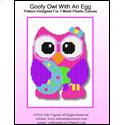 Goofy Owl With An Egg