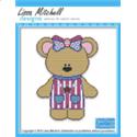 Janie Bear with Bow Wall Hanging