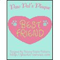 Pattern Leaflet, Paw Pal's Plaque by Dancing Dolphin Patterns