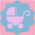 Pattern Leaflet, Baby Carriage Decor by Dancing Dolphin Patterns