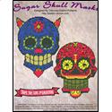 Pattern Leaflet, Sugar Skull Masks by Dancing Dolphin Patterns