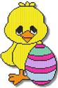Easter Chick With An Egg