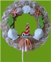 Pattern Leaflet, Gifts From the Sea Door Wreath by Dancing Dolphin Patterns