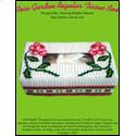 Pattern Leaflet, Rose Garden Regular Tissue Box by Dancing Dolphin Patterns