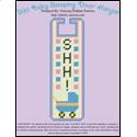 Pattern Leaflet, Shh! Baby Sleeping Door Hanger by Dancing Dolphin Patterns